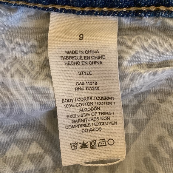 Garage high rise shorts - Picture 8 of 8